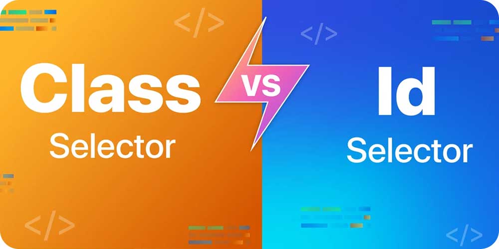 آموزش id و class در css