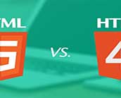 تفاوت-HTML4-و-HTML5-450x450